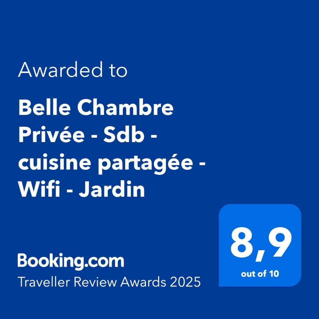 Belle Chambre Privee - Salle De Bain - Jardin - Wifi - Wissembourg Exterior foto